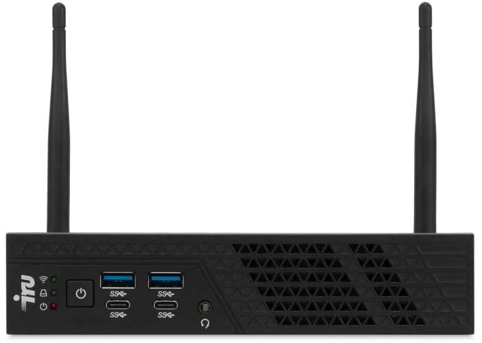 Неттоп iRU 310H6ITF Intel Core i5 12400T,  DDR4 8ГБ, 256ГБ(SSD),  Intel UHD Graphics 730,  Windows 11 Pro,  черный [1975183]